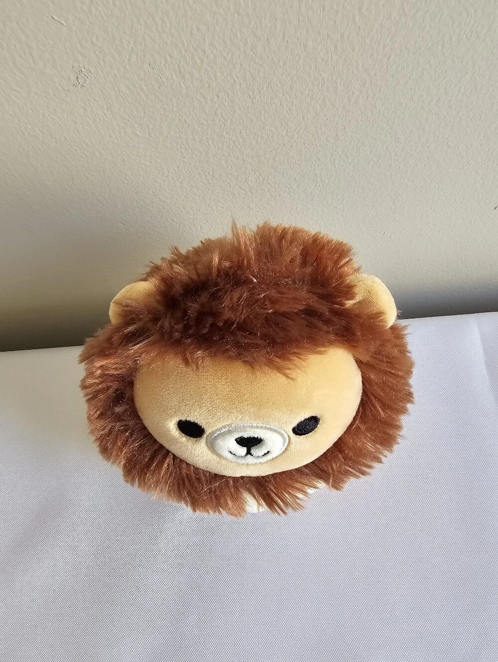 Squishmallows Plush Lion Toy - Brown and Cream